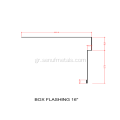 Fascia Board Plain χωρίς ανοξείδωτο χάλυβα R450 κάθε 5M